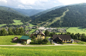 Ausblick auf den Kreischberg
